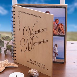 2651   Vacation Memories Wood Photo Album 