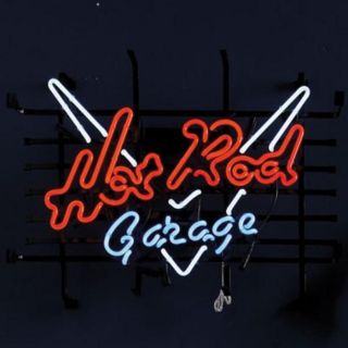 Neon Garage Signs at Brookstone—Buy Now