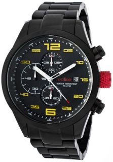 Red Line 50042 BB 11YL Watches,Mens Stealth Chronograph Black Dial 
