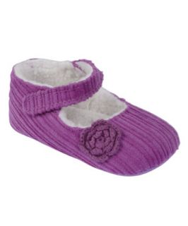 Mothercare Purple Baby Day Shoe   baby girls shoes   Mothercare