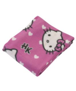 Hello Kitty Fleece Blanket   blankets   Mothercare