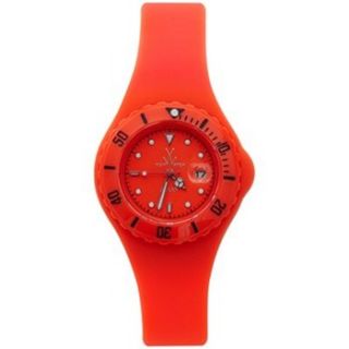 Toy Watch Unisex Orange Jelly Small Time Only Watch