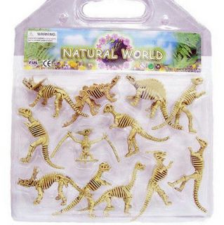 Natural World Dinosaur Toy / Figure Fossil Set