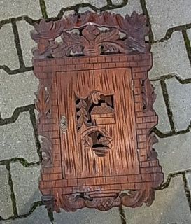 antique german wood carved wall cabinet from germany returns accepted