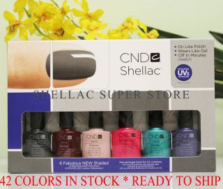   CND Shellac UV Soak off Gel Polish Kit GIFT BOX SET  HOLIDAY SALE