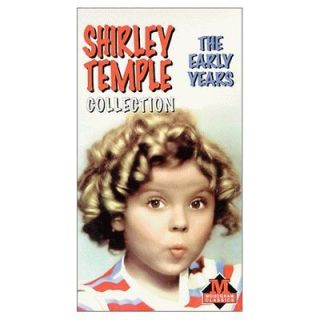 Shirley Temple   The Early Years (VHS, 1999) DORAS DUNKIN DONUTS KIDS 