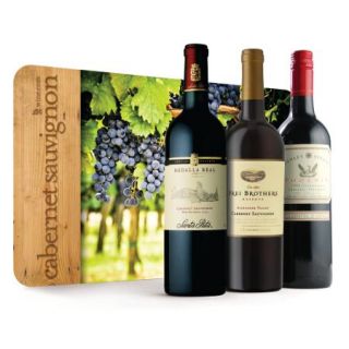 90 Point Rated Cabernet Trio Wine Gift Set 