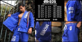   Bluedial Kimono A2 Jiu Jitsu Gi (Blue)   BJJ Gi, Jiu Jitsu Uniform