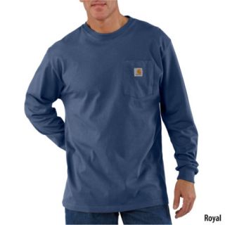Carhartt Mens Workwear Pocket Long Sleeve T Shirt   