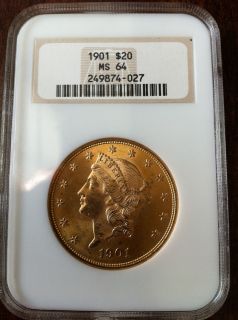 1901 gold coin in Gold