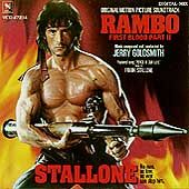 Rambo First Blood, Pt. 2 by Jerry Goldsmith CD, May 1999, Silva 