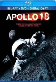 Apollo 18 Blu ray DVD, 2011, 2 Disc Set, Includes Digital Copy