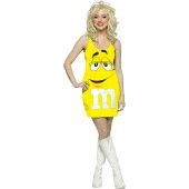 Yellow Tank Dress Adult Costume
