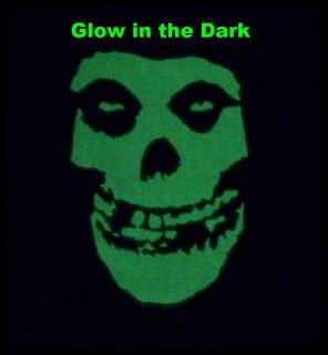 Misfits   Glow in the dark Crimson Ghost t shirt   Official   FAST 