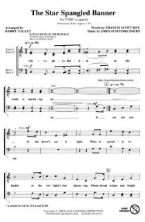 Look inside The Star Spangled Banner   Sheet Music Plus