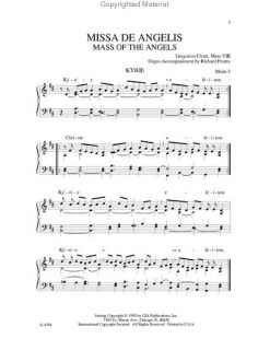 Look inside Missa de Angelis/Mass of the Angels   Choral Edition 