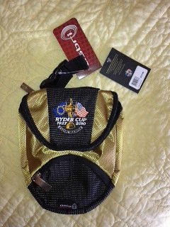   2010 Ryder Cup Celtic Manor Asbri Golf Bag Pouch Clip Wales Europe won
