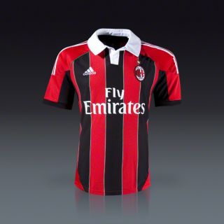 adidas AC Milan Home Jersey 12/13  SOCCER