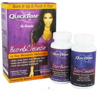 Buy Kardashian   Quick Trim Burn and Cleanse 14 Day Metabolic Makeover 