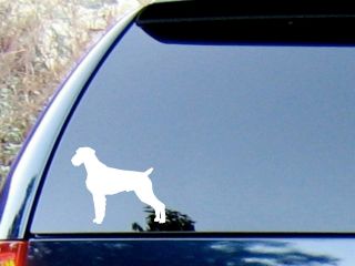 German Wirehaired Pointer Vinyl Decal Sticker / Color Choice   HIGH 