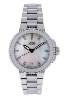 Oris 0173376524151 0 Watches,Womens Classic Silver Stainless Steel 