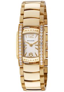 Bulgari AA26WGD1G Watches,Womens Assioma White & Rose Diamond 18k 