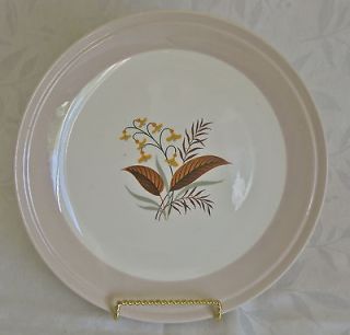 Cunningham and Pickett Inc. Gold Hand Decorated Vogue Plate, Very Good 