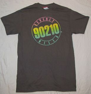 LARGE MENS T SHIRT BEVERLY HILLS 90210 TV SHOW GRAPHIC TEE TELEVISION 