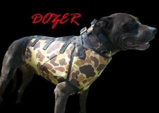   HOG DOG VEST Dozer w/ CUT COLLAR KEVLAR Hog Hunting Boars w/ Dogs