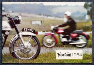 NORTON MOTORCYCLES Sales Brochure 1964 JUBILEE Navigator ES400 88 