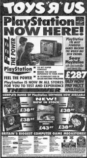 Geoffreys Magical Place   Adverts in the News   Toys R Us   Britains 