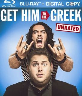 Get Him to the Greek Blu ray Disc, 2010, 2 Disc Set, Includes Digital 
