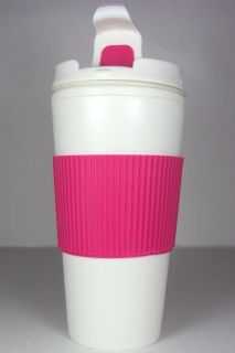 Insulated Coffee Hot Cold Beverage Travel Mug 16 oz Dbl Wall Fast Free 