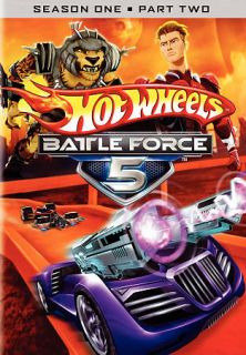 Hot Wheels Battle Force 5 Season 1, Vol. 2 DVD, 2010, 2 Disc Set 