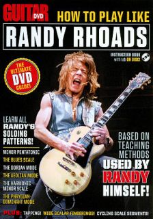 Guitar World How to Play Like Randy Rhoads DVD, 2010