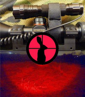 Red Beam Hunting Lamp Kit   Ideal for Air Rifles / Rimfire