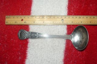 Vintage United States Navy Soup Spoon with Anchor Stamp