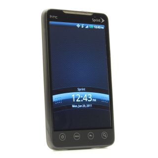 HTC EVO 4G   1GB   Black (Sprint) Smartphone