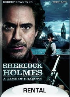 Sherlock Holmes A Game of Shadows DVD