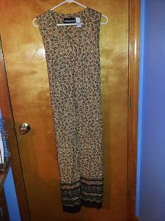 leopard print maxi dress in Dresses