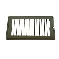 RV TRAILER AND MOTORHOME BROWN AIR VENT GRILL FACE PLATE