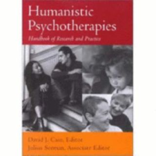 Humanistic Psychotherapies Handbook of Research and Practice 2001 