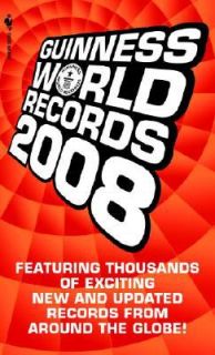 Guinness World Records 2008 2008, Paperback