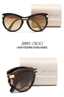 Jimmy Choo Eyewear Collection Presents Lana Folding Sunglasses  Choo 