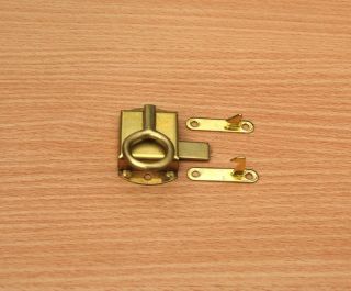Wilson Cabinet & Sellers cabinet nickel Ring Latch R.H.