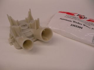 Whirlpool Washer Pump 3363394 OEM Factory Service Part