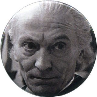 First Doctor 2.25 Pinback Button BBC Doctor Who William Hartnell