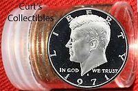 1971 HALF ROLL PROOF KENNEDY HALFS – 10 PROOF COINS!!