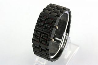 Cheap New Fashion Sports Samurai Lava LED Digital Wrist Watch