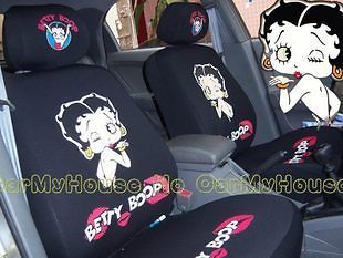 New Betty Boop Car Seat Covers